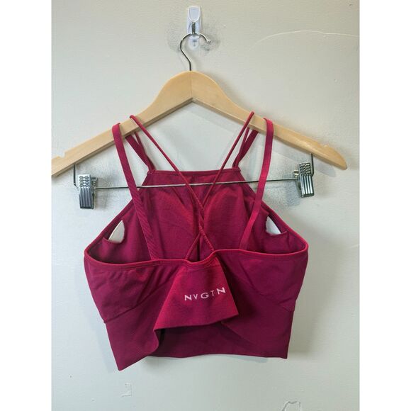 NGTVN Winterberry Strive Seamless Bra Women's Size Small Strappy Back Impact Pad - Picture 5 of 5